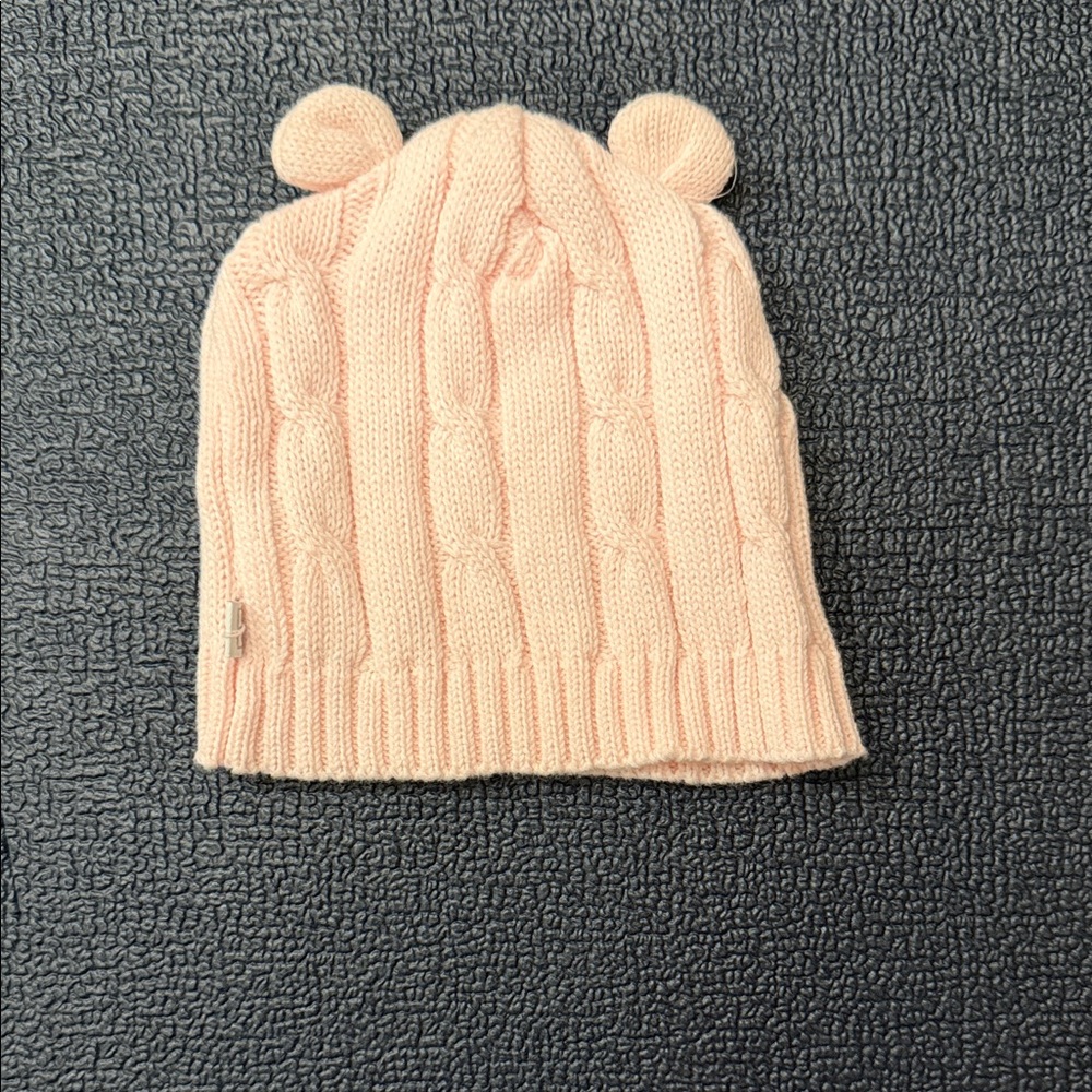 Charming Knit Beanie with Ears for Kids